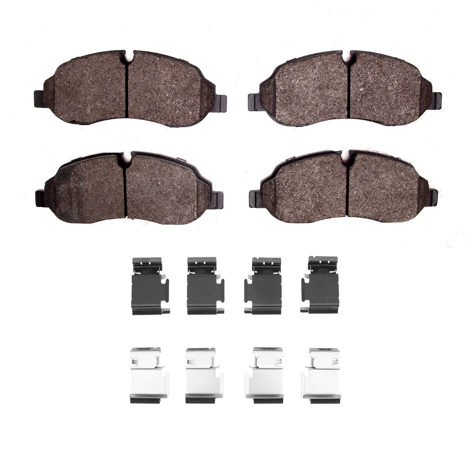 DFC HybriDynamic Brake Pads Hrdwr Kit Dynamic Friction Company 692-4000-1774-01