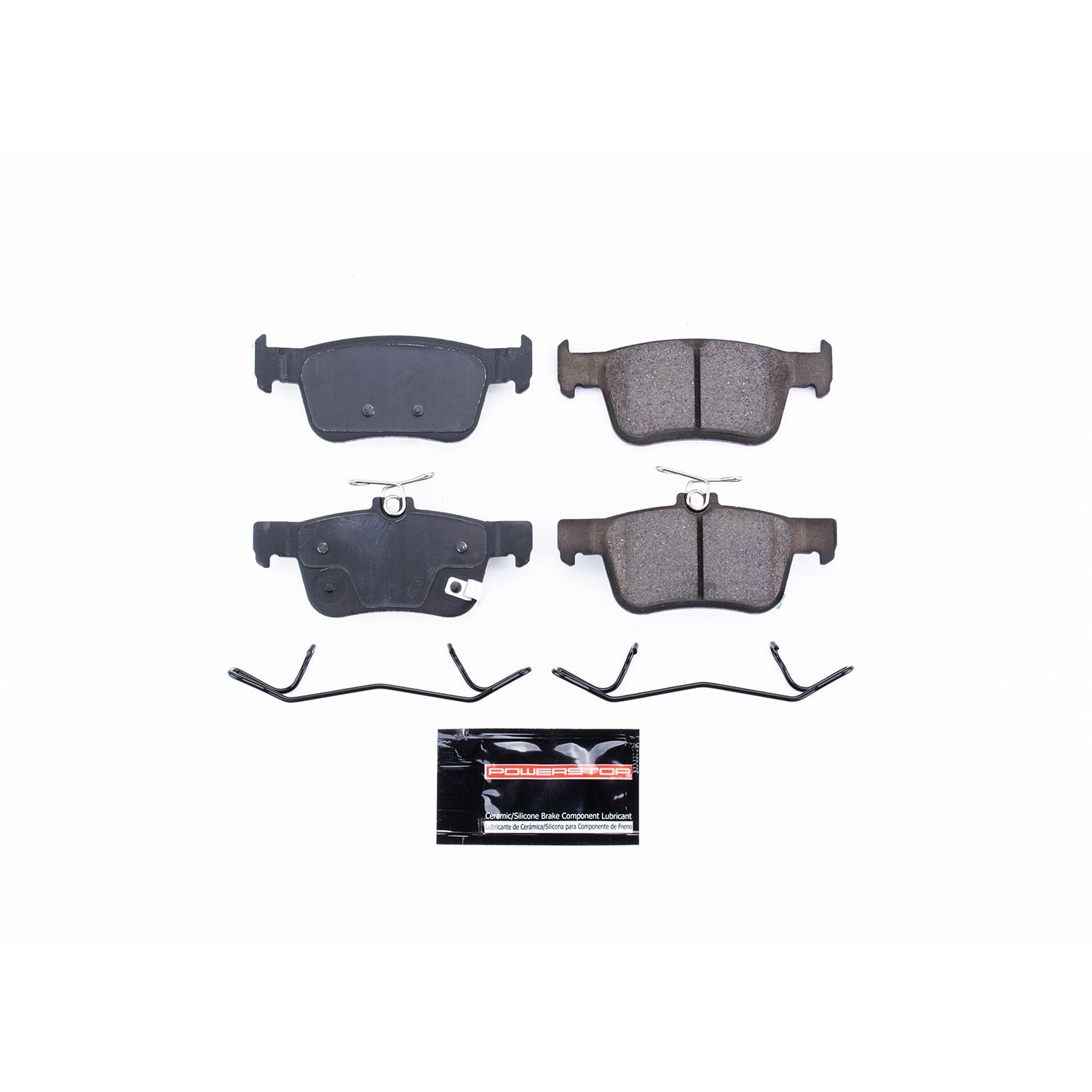 Z23 EVOLUTION SPORT CARBON-FIBER BRAKE PADS W/ HARDWARE Power Stop 218-Z23-1878
