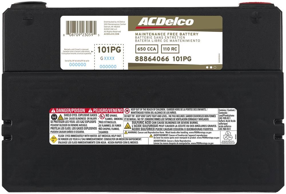 ACDelco 101PG | CarBattery.com