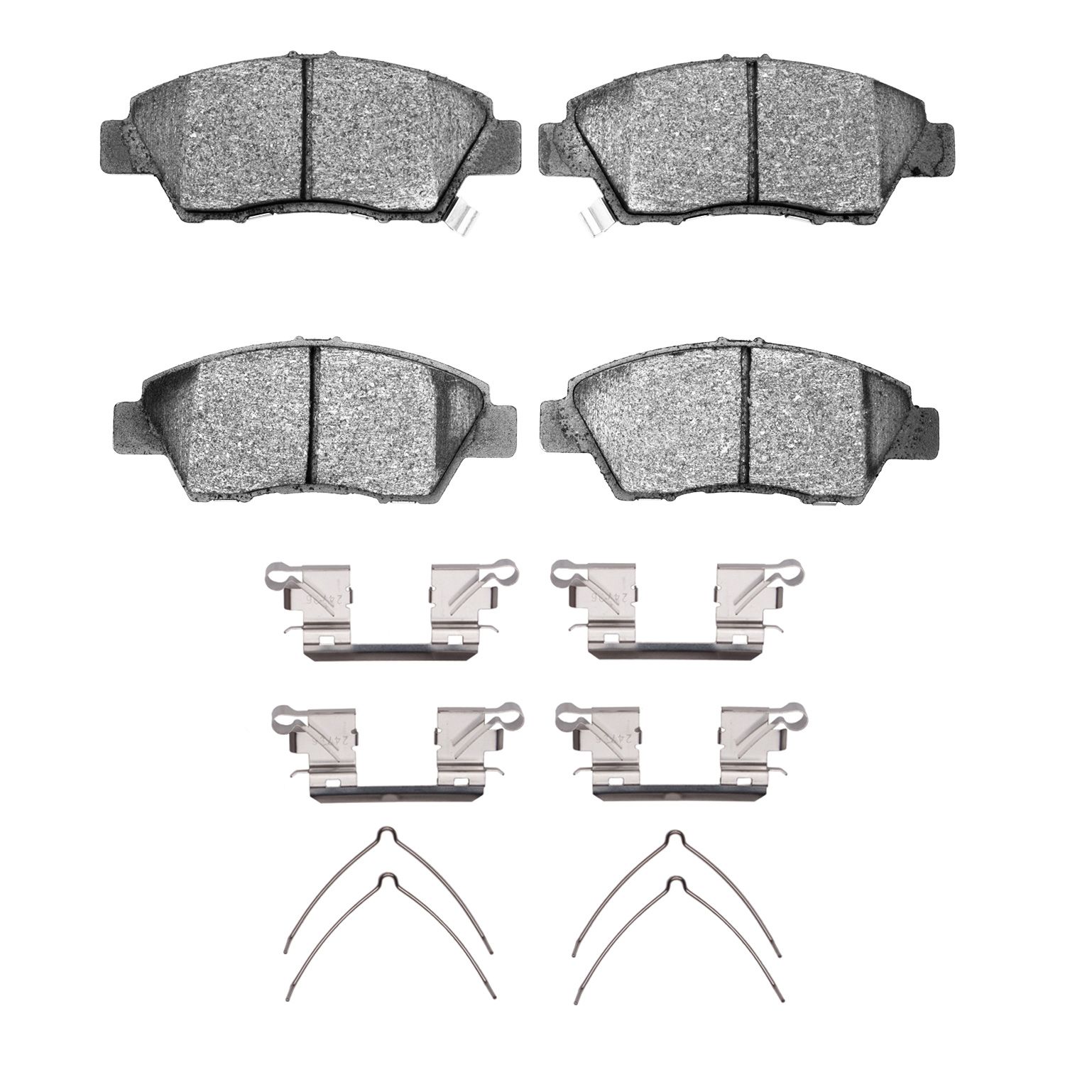 DFC HybriDynamic Brake Pads Hrdwr Kit Dynamic Friction Company 692-4000-1394-01