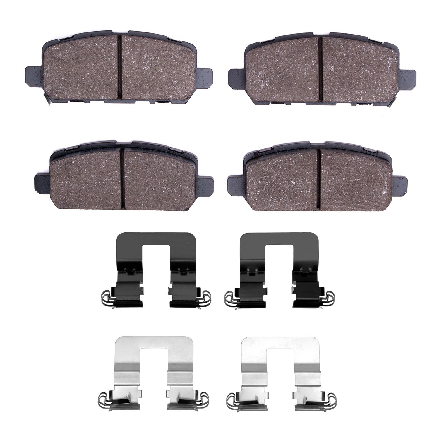 DFC HybriDynamic Brake Pads Hrdwr Kit Dynamic Friction Company 692-4000-1841-01
