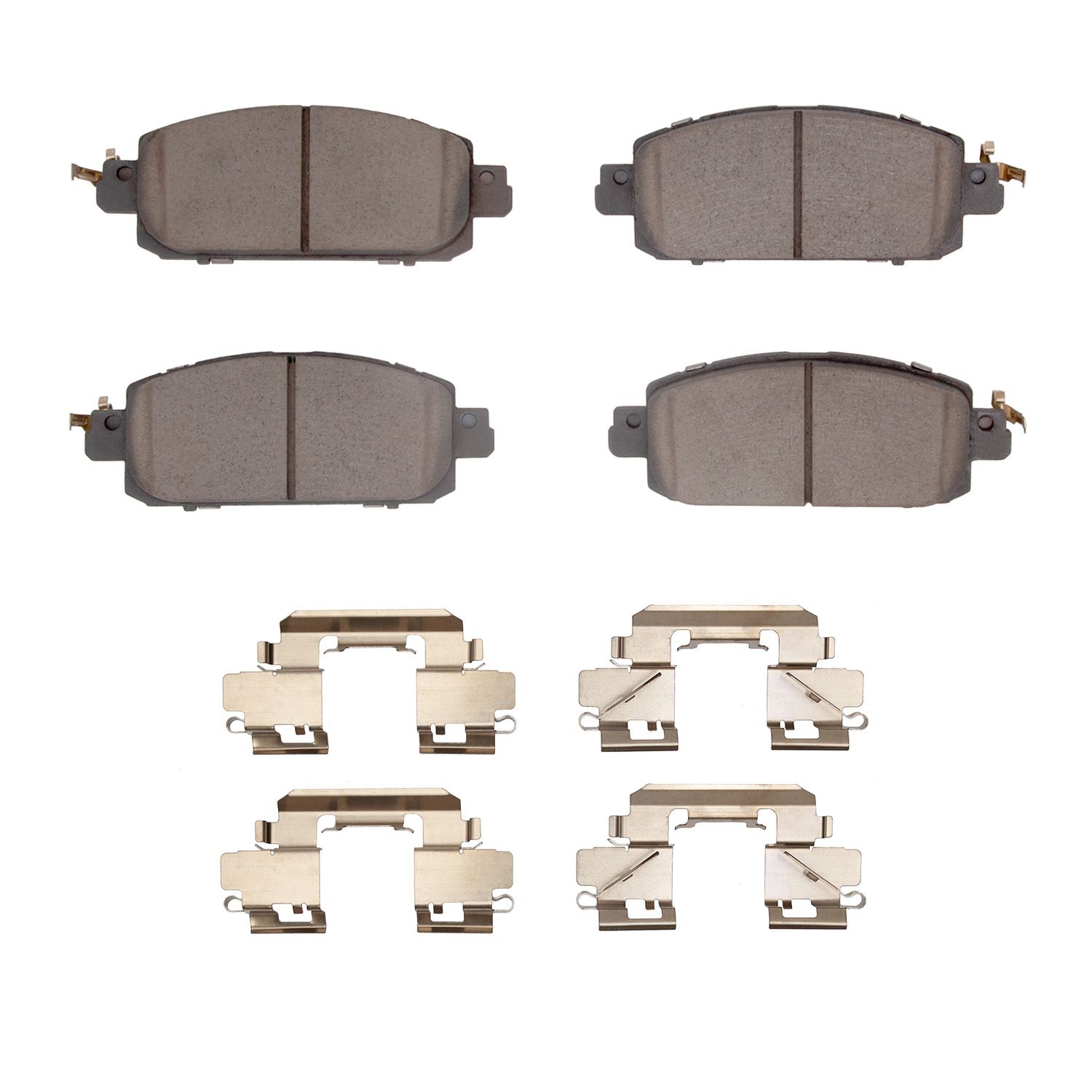 DFC HybriDynamic Brake Pads Hrdwr Kit Dynamic Friction Company 692-4000-2310-01