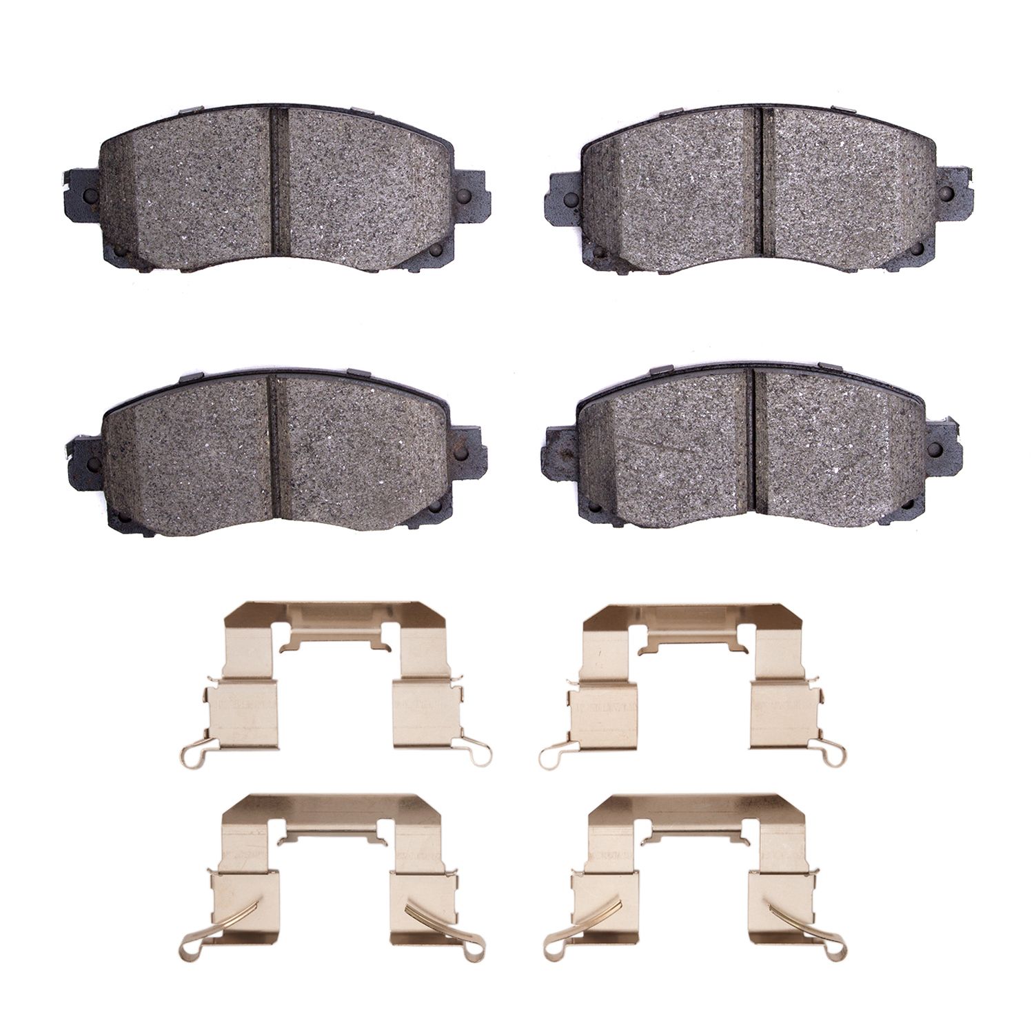 DFC HybriDynamic Brake Pads Hrdwr Kit Dynamic Friction Company 692-4000-2045-02