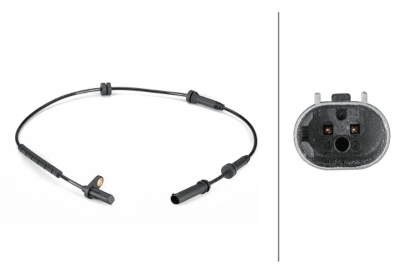 ABS Wheel Speed Sensor Hella 86-012806591