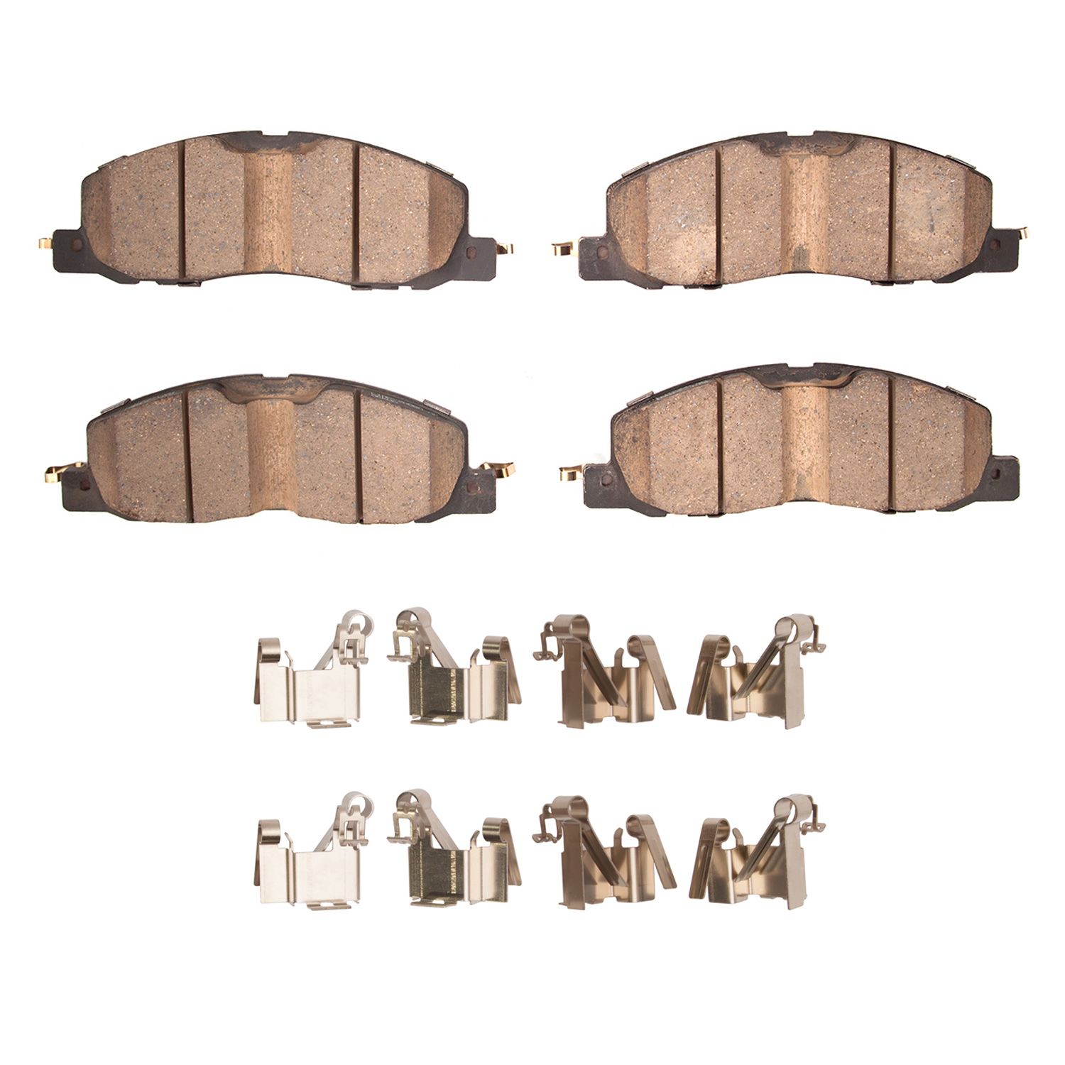 DFC HybriDynamic Brake Pads Hrdwr Kit Dynamic Friction Company 692-4000-2230-01