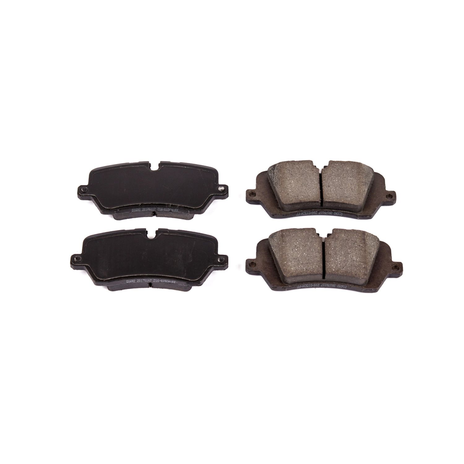 Z16 EVOLUTION CERAMIC BRAKE PADS Power Stop 218-16-1692 for 2021 Land Rover Discovery