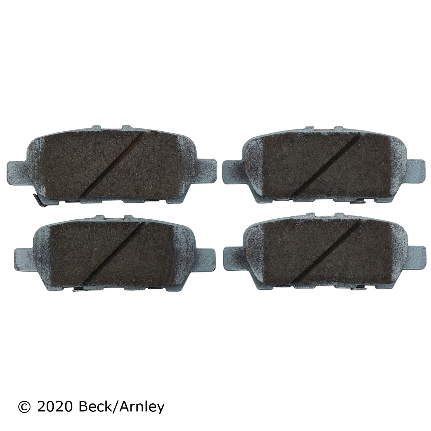PREMIUM ASM BRAKE PADS Beck/Arnley 517-085-1916