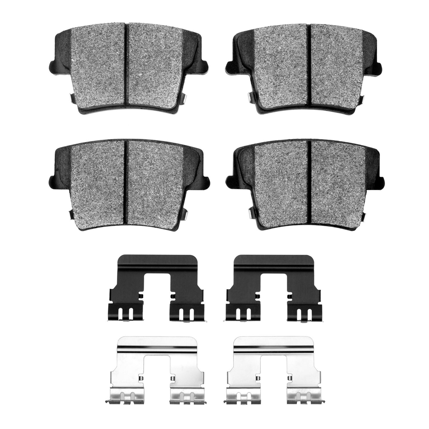 DFC HybriDynamic Brake Pads Hrdwr Kit Dynamic Friction Company 692-4000-1057-01