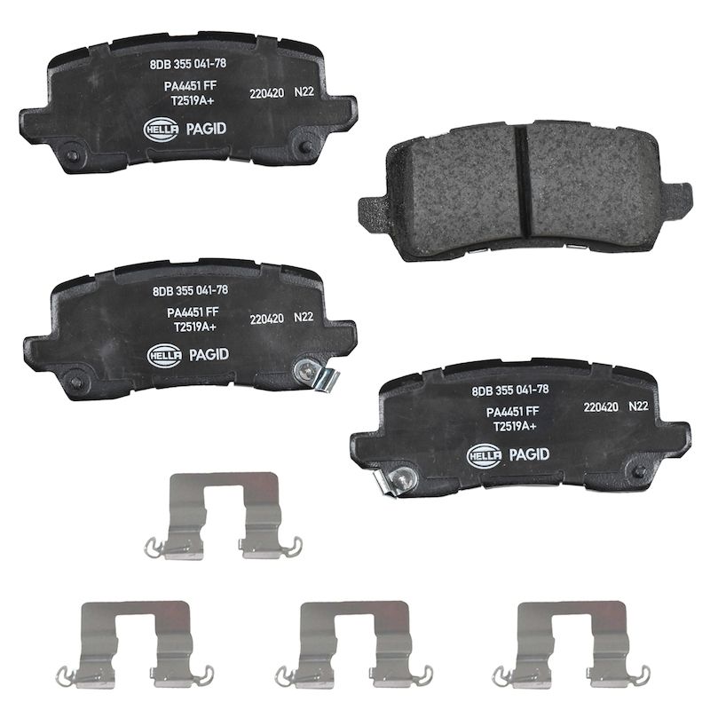 Disc Brake Pad Set Hella Pagid 676-355041781