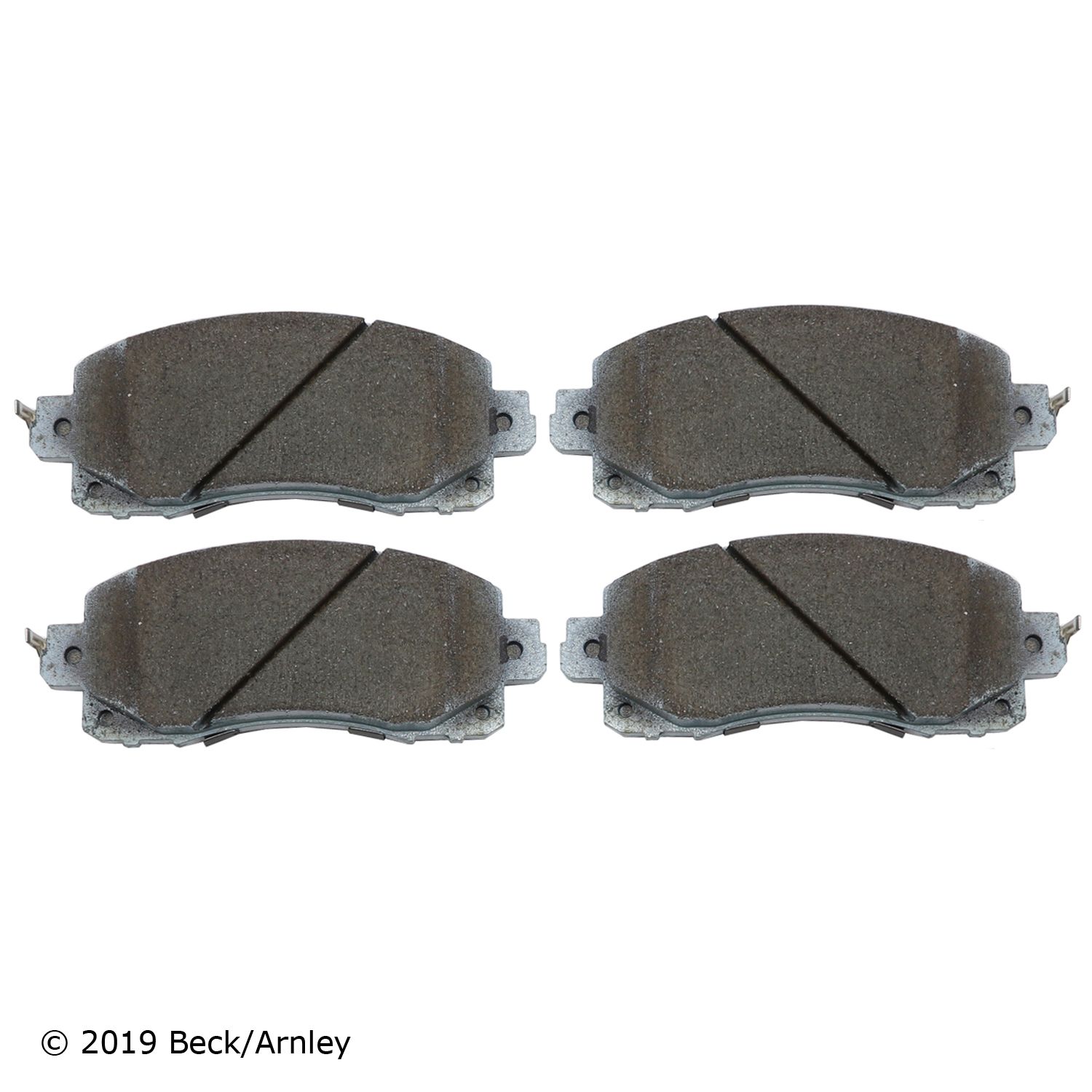 PREMIUM ASM BRAKE PADS Beck/Arnley 517-085-2092