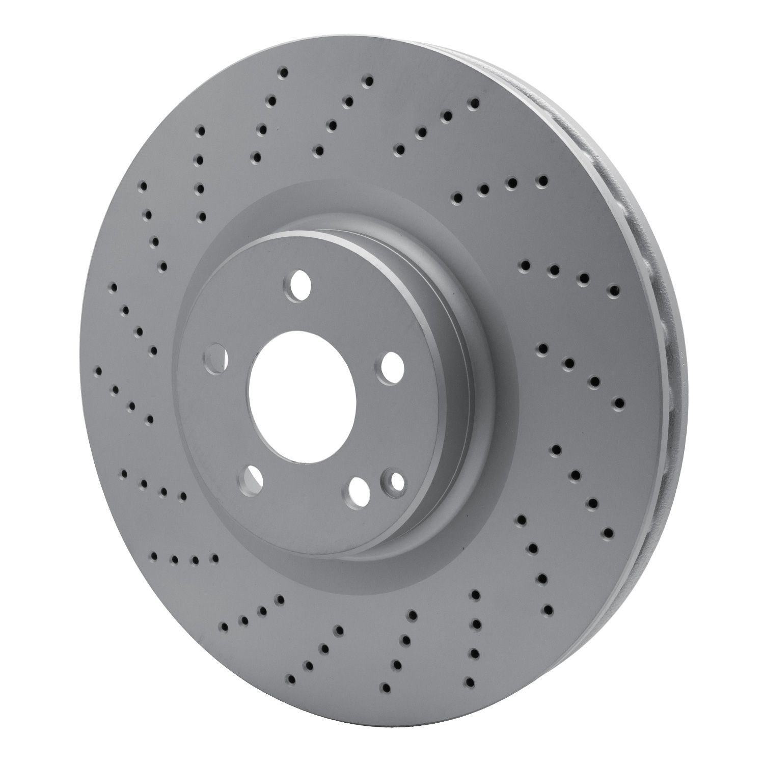DFC GEOSPEC Coated Rotor - Drilled Dynamic Friction Company 692-624-63058