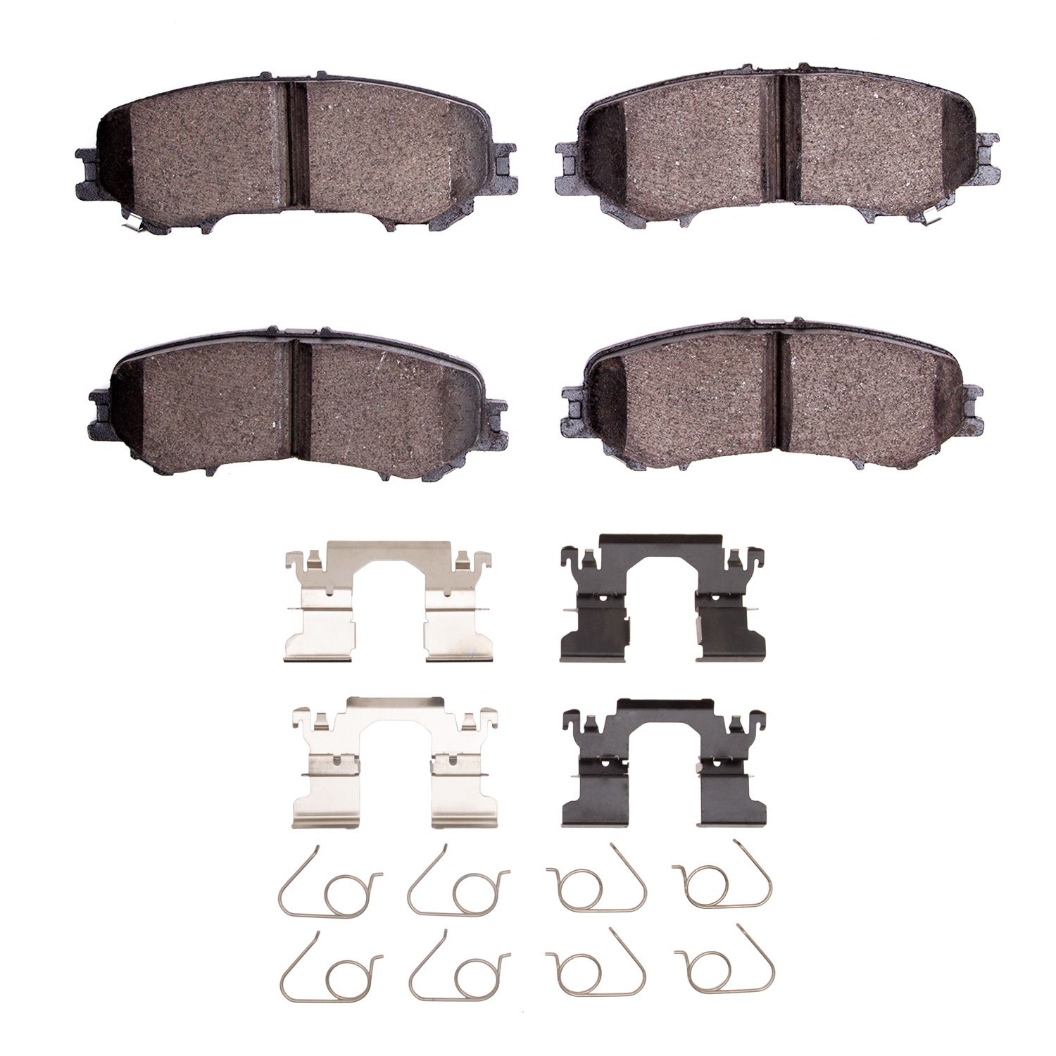 DFC HybriDynamic Brake Pads Hrdwr Kit Dynamic Friction Company 692-4000-2032-01