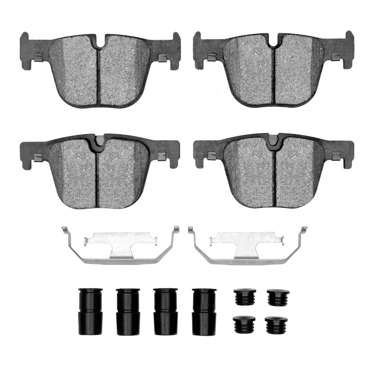 DFC HybriDynamic Brake Pads Hrdwr Kit Dynamic Friction Company 692-4000-1610-01