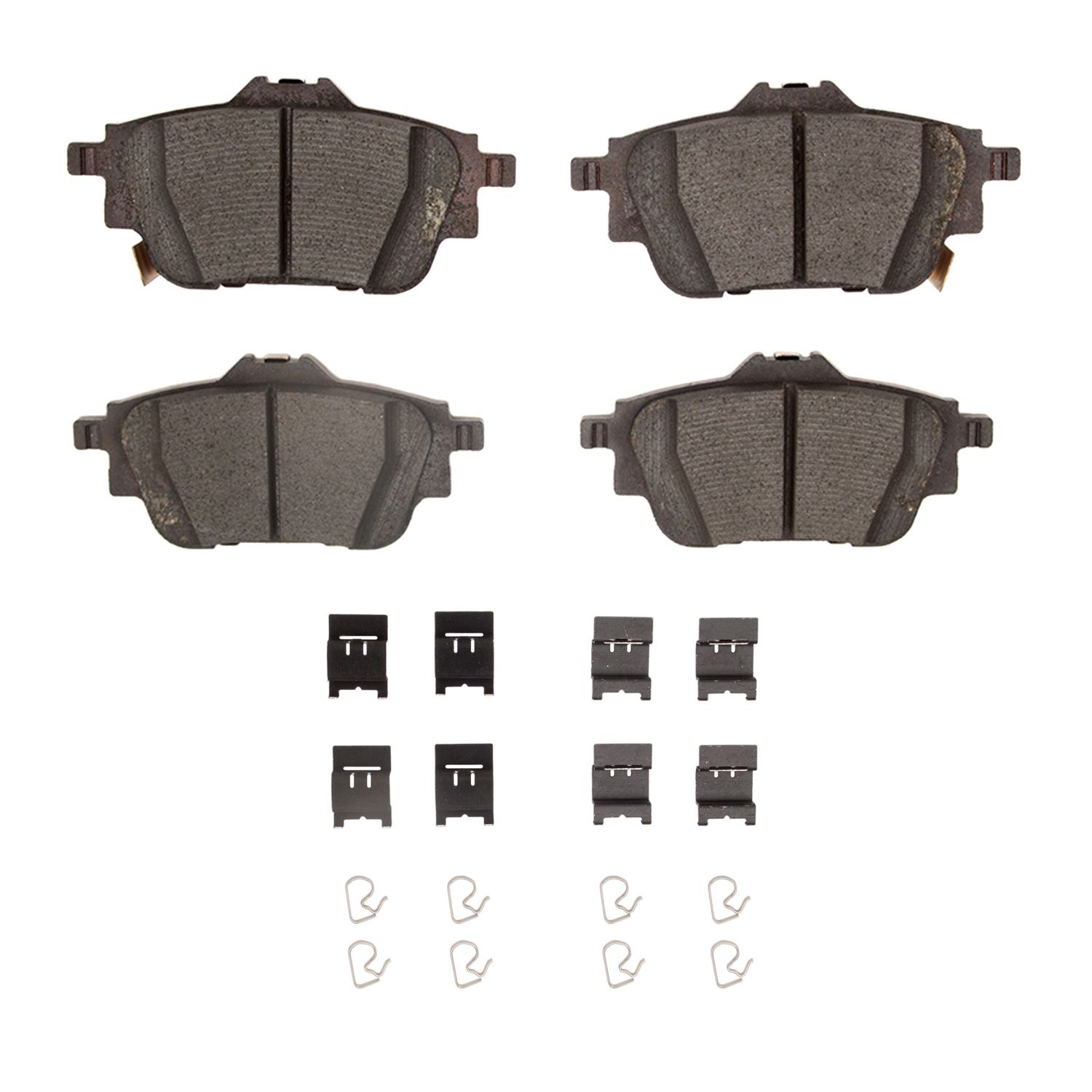 DFC HybriDynamic Brake Pads Hrdwr Kit Dynamic Friction Company 692-4000-2306-01