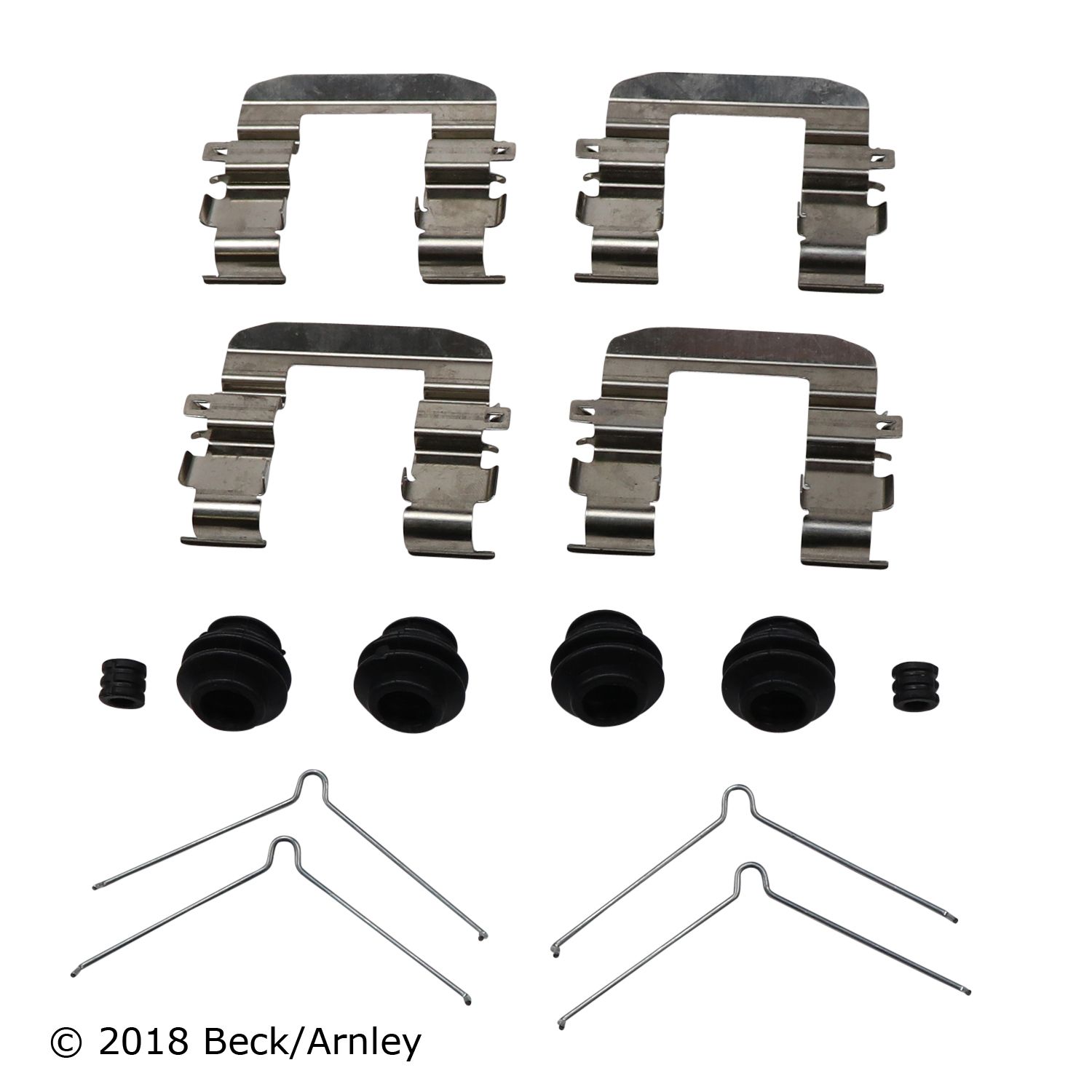 DISC BRAKE HRDWR KIT Beck/Arnley 517-084-2138
