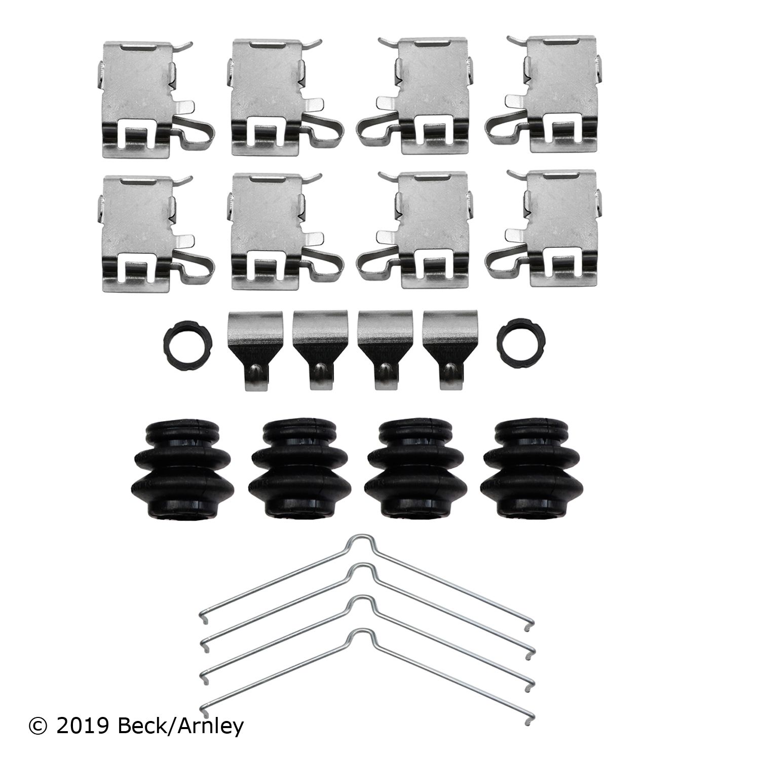 DISC BRAKE HRDWR KIT Beck/Arnley 517-084-2178 for 2021 Lexus Es300h