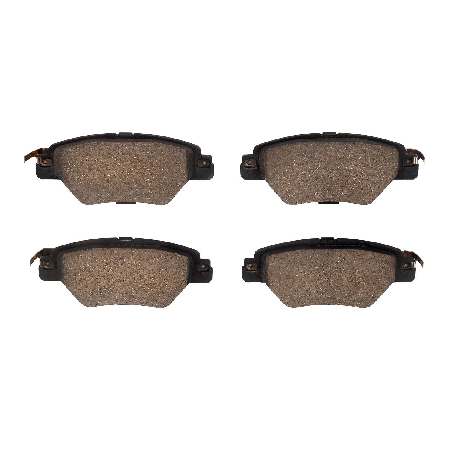 DFC 4000 HybriDynamic Brake Pads Dynamic Friction Company 692-4000-1934-00