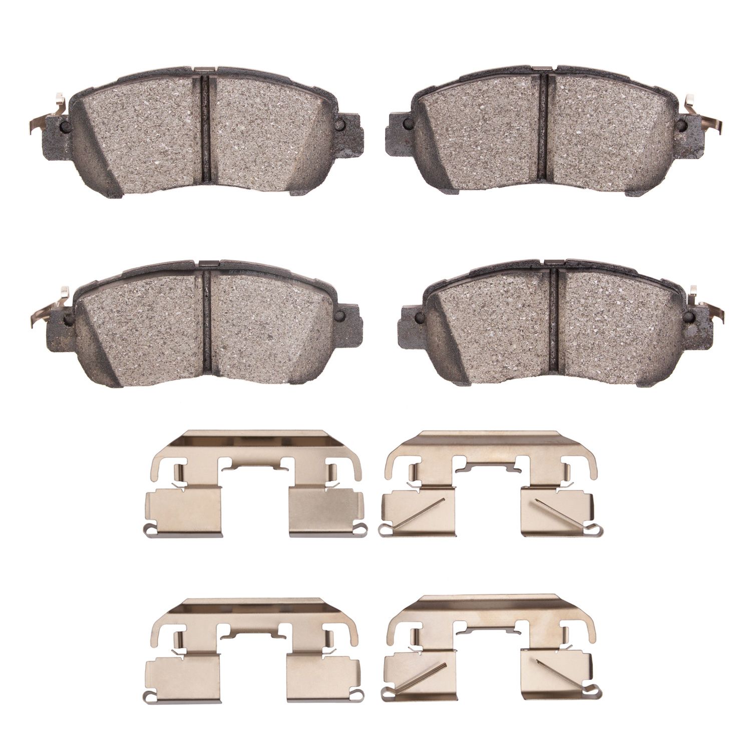 DFC HybriDynamic Brake Pads Hrdwr Kit Dynamic Friction Company 692-4000-2038-01