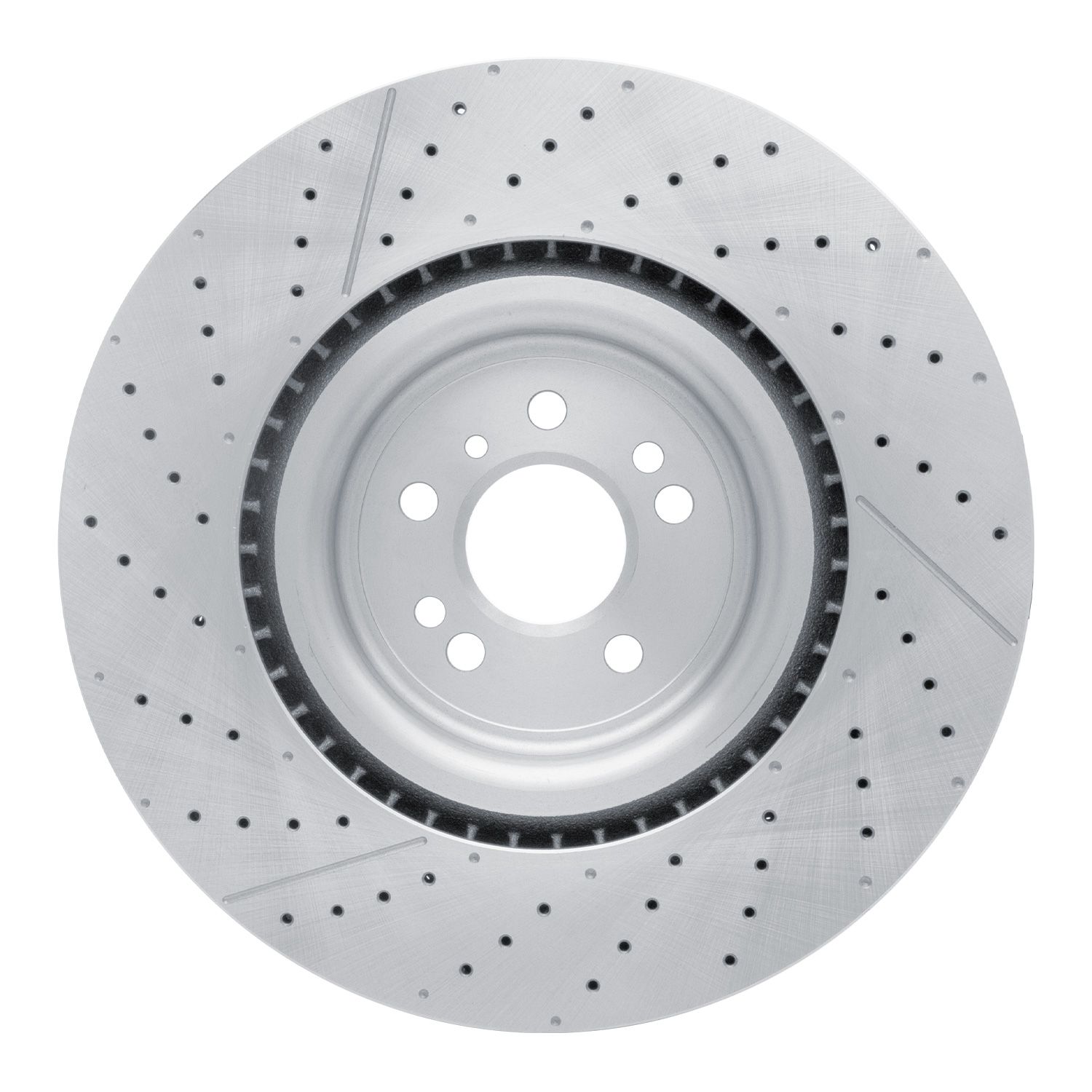 Disc Brake Rotor - Drilled and Slotted Dynamic Friction Company 692-630-63142
