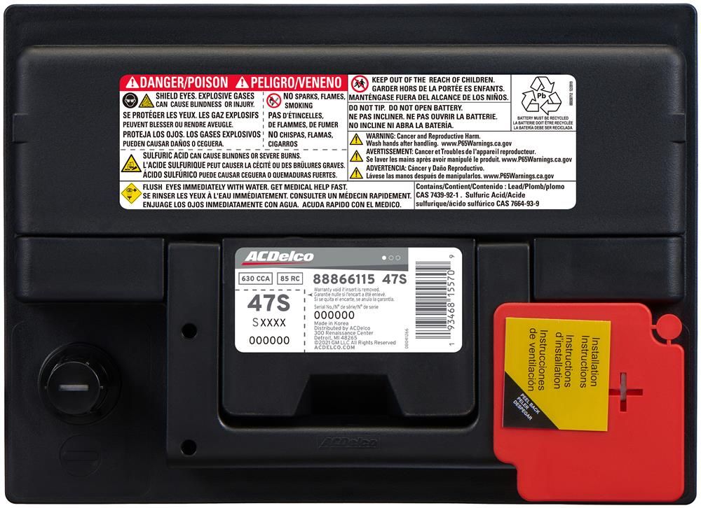 ACDelco 47S | CarBattery.com