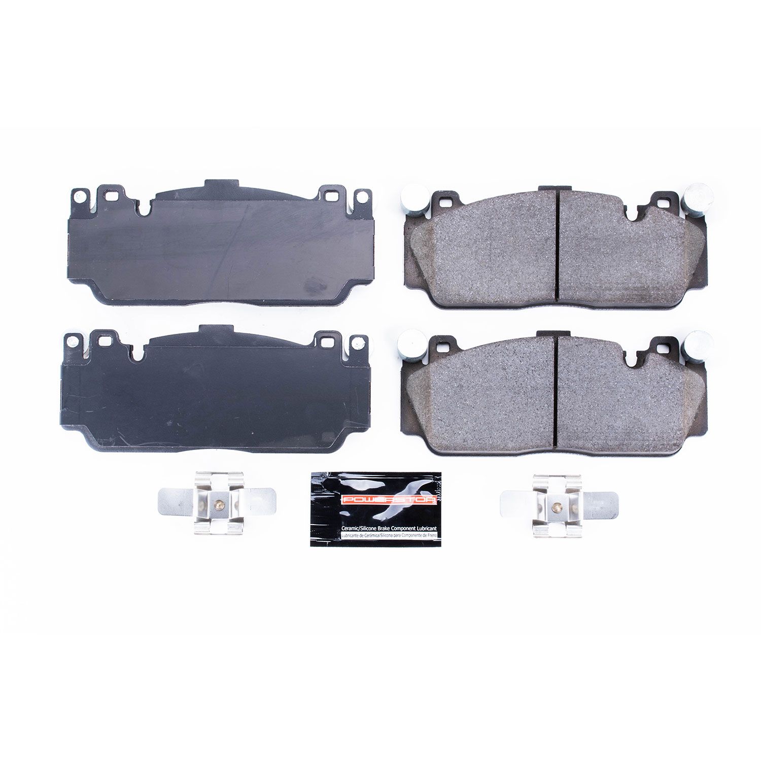 Z23 EVOLUTION SPORT CARBON-FIBER BRAKE PADS W/ HARDWARE Power Stop 218-Z23-1648