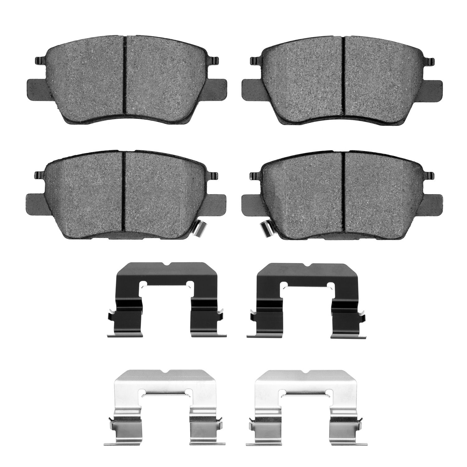 DFC HybriDynamic Brake Pads Hrdwr Kit Dynamic Friction Company 692-4000-1844-01