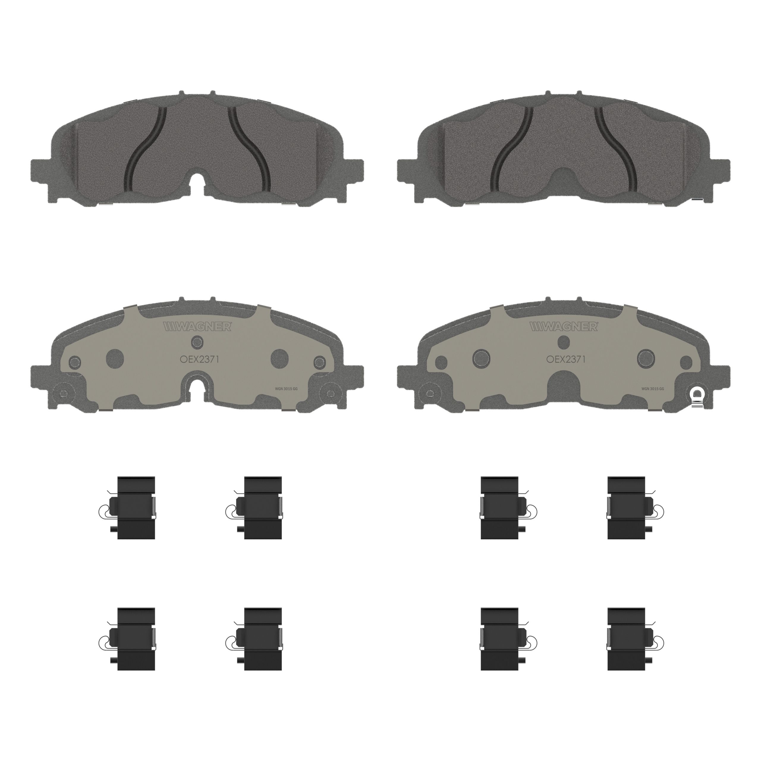Brake Pad Wagner Brake 621-OEX2371