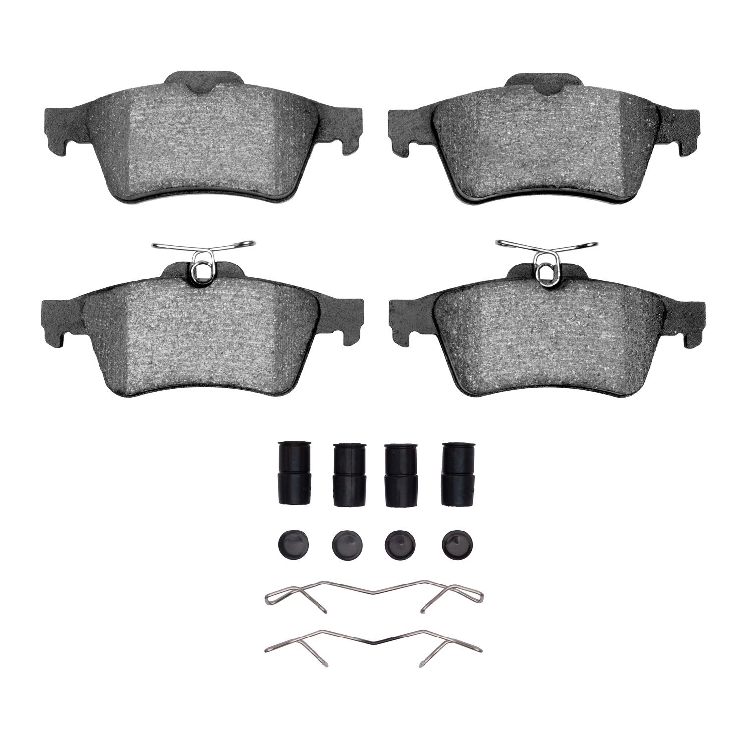 DFC HybriDynamic Brake Pads Hrdwr Kit Dynamic Friction Company 692-4000-1095-01