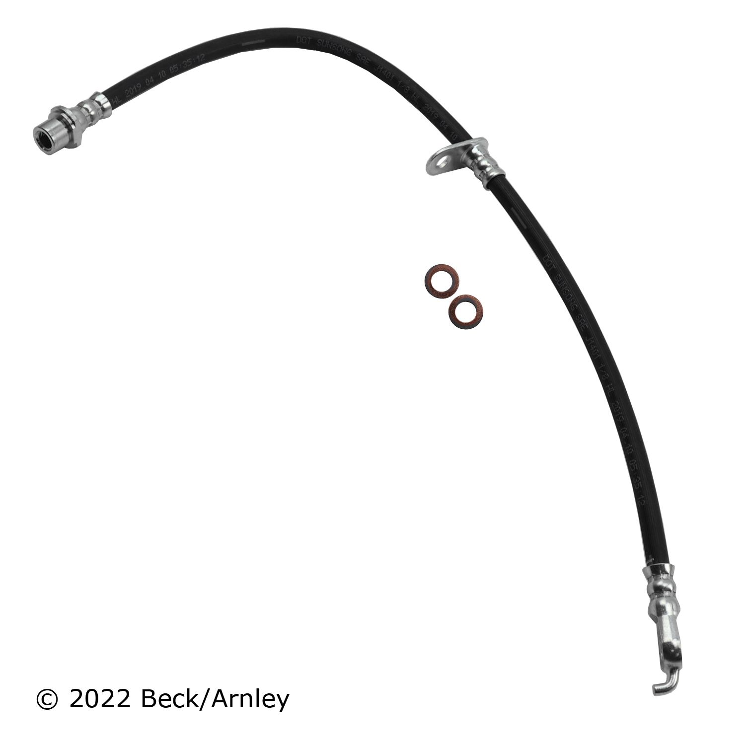 BRAKE HOSE Beck/Arnley 517-073-2129