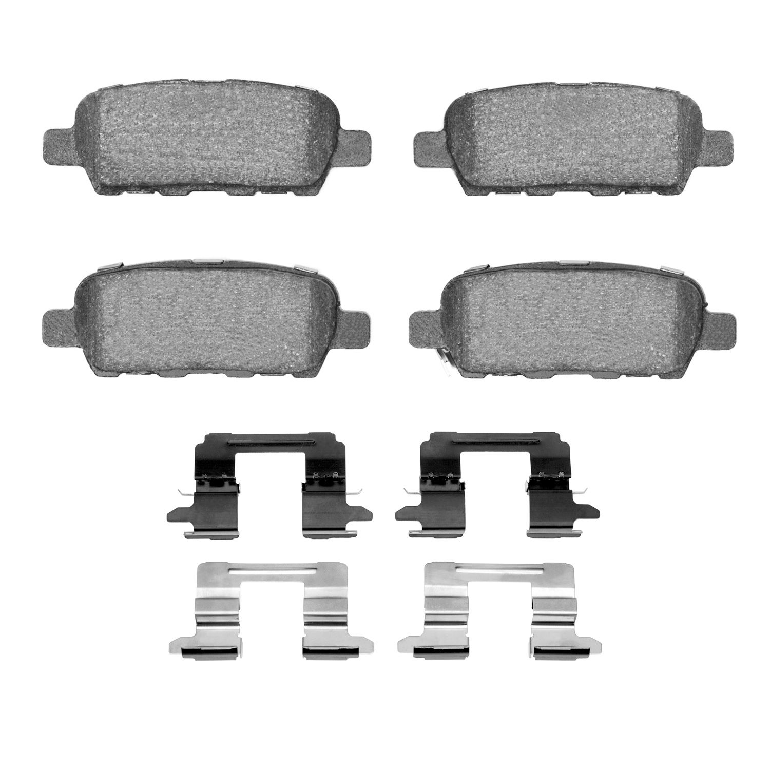 DFC HybriDynamic Brake Pads Hrdwr Kit Dynamic Friction Company 692-4000-0905-03