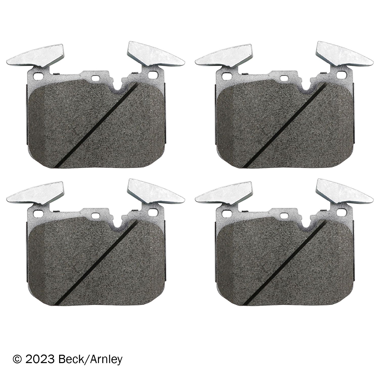 PREMIUM ASM BRAKE PADS Beck/Arnley 517-085-2039