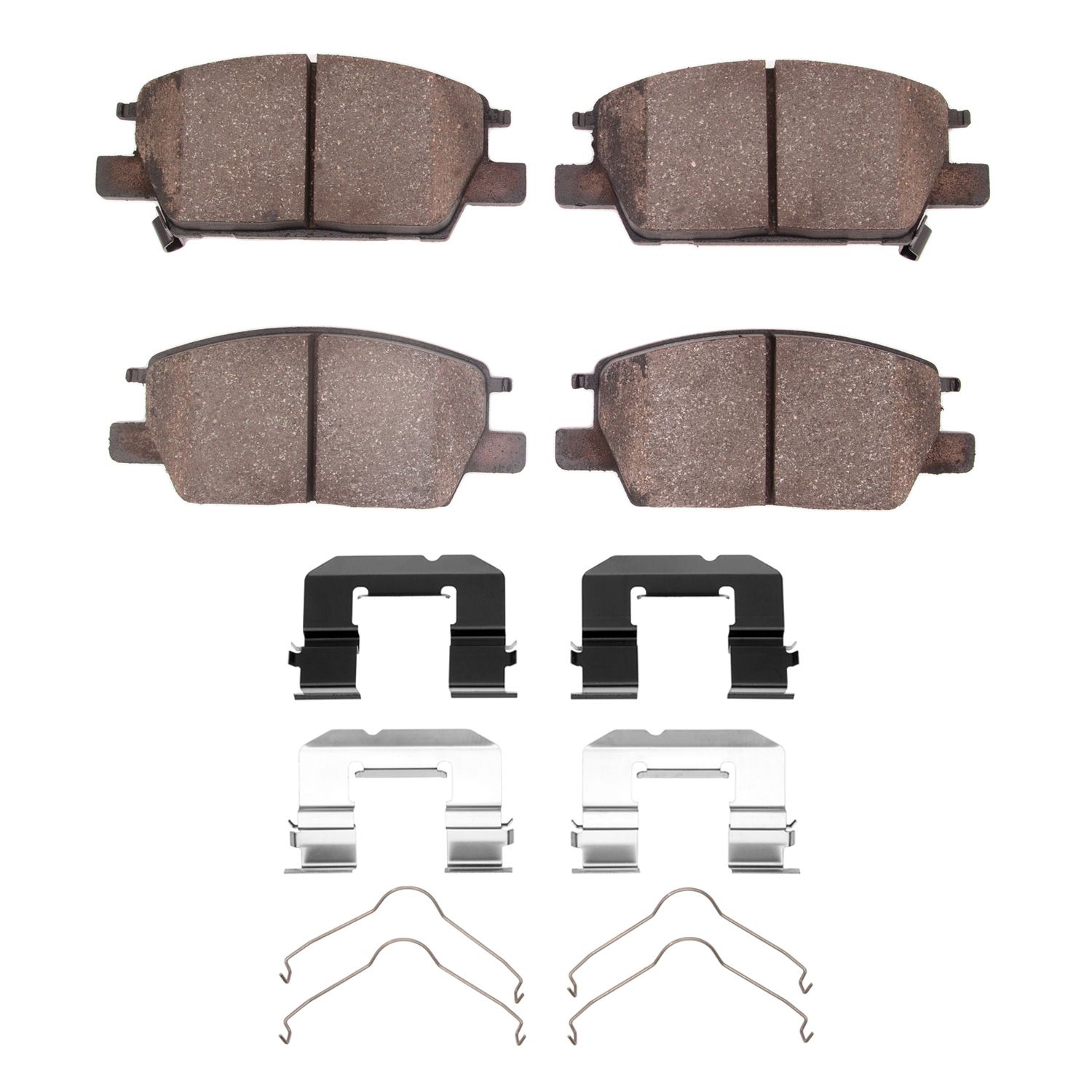 DFC HybriDynamic Brake Pads Hrdwr Kit Dynamic Friction Company 692-4000-1913-01