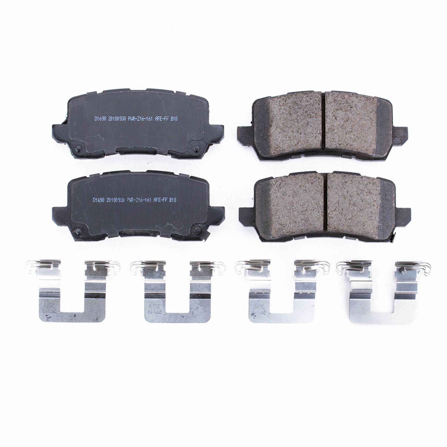 Z17 EVOLUTION CERAMIC BRAKE PADS W/ HARDWARE Power Stop 218-17-1698
