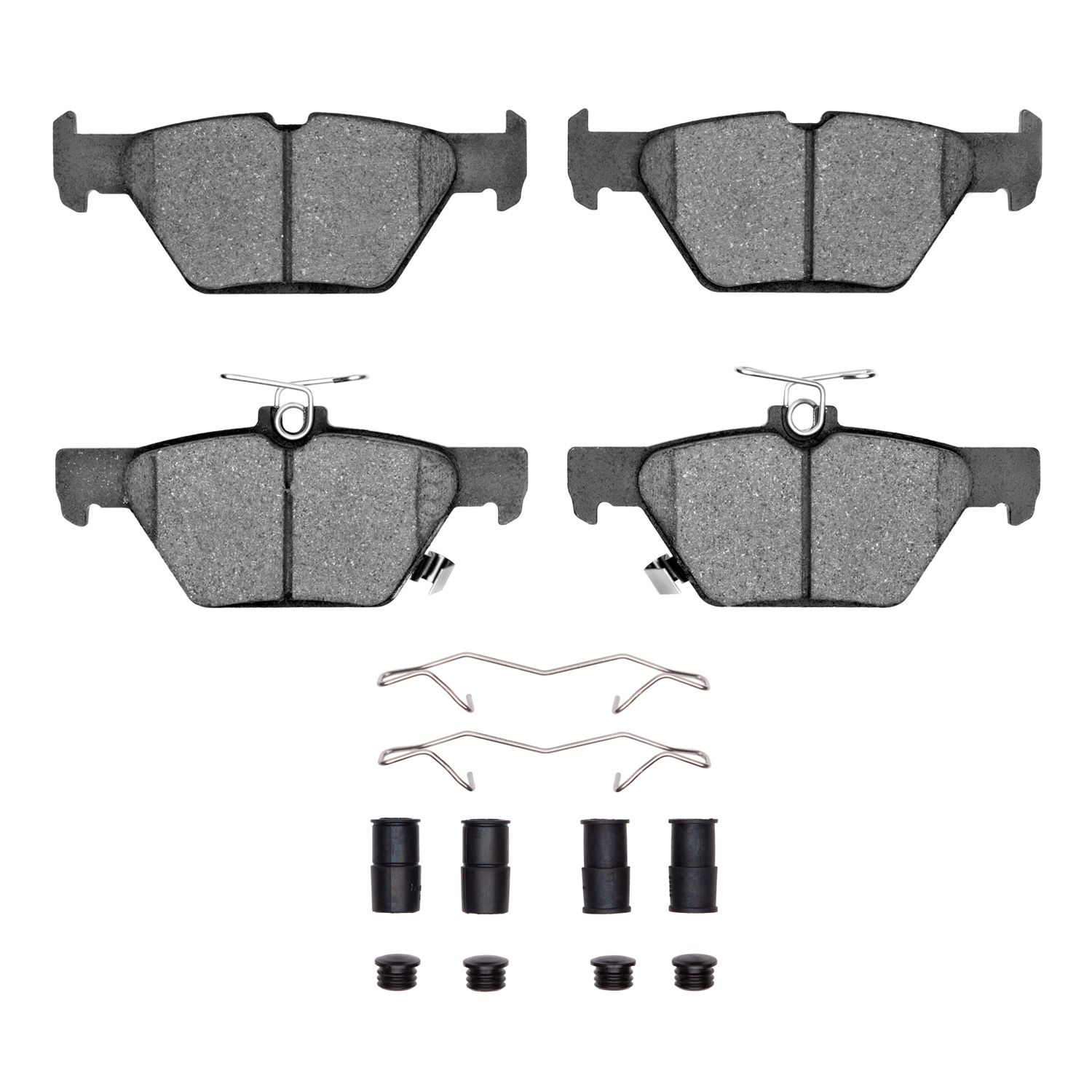 DFC HybriDynamic Brake Pads Hrdwr Kit Dynamic Friction Company 692-4000-1808-01