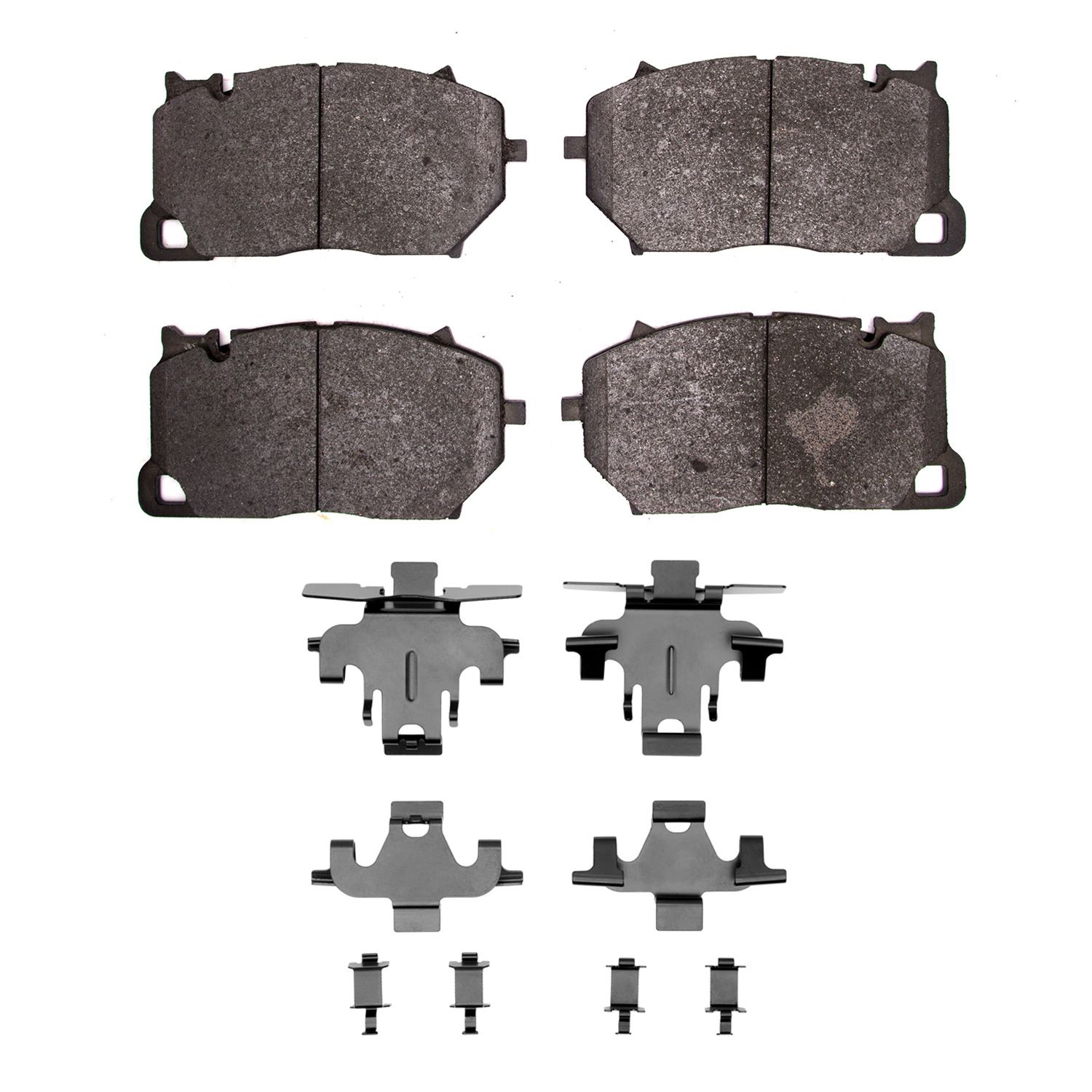 DFC 5000 Advanced Pads - Low-Metallic and Hardware Kit Dynamic Friction Company 692-1551-1899-01