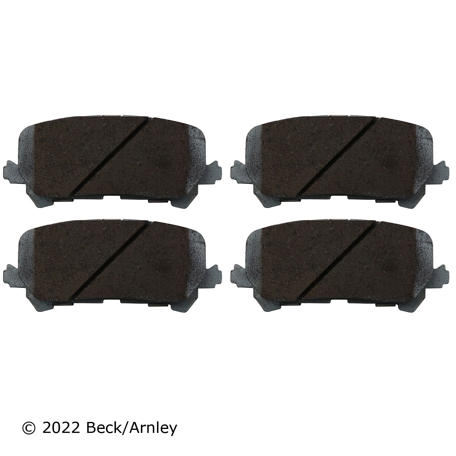 PREMIUM ASM BRAKE PADS Beck/Arnley 517-085-2006