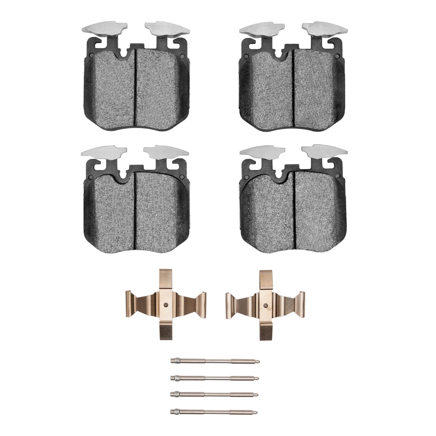 DFC HybriDynamic Brake Pads Hrdwr Kit Dynamic Friction Company 692-4000-1868-01