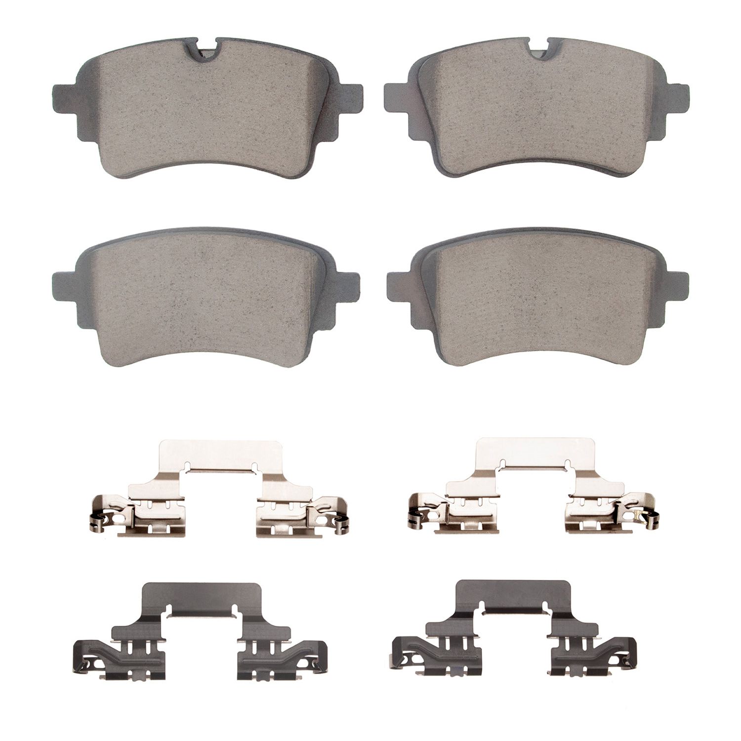DFC 5000 Advanced Brake Pads - Ceramic and Hardware Kit Dynamic Friction Company 692-1551-2364-01