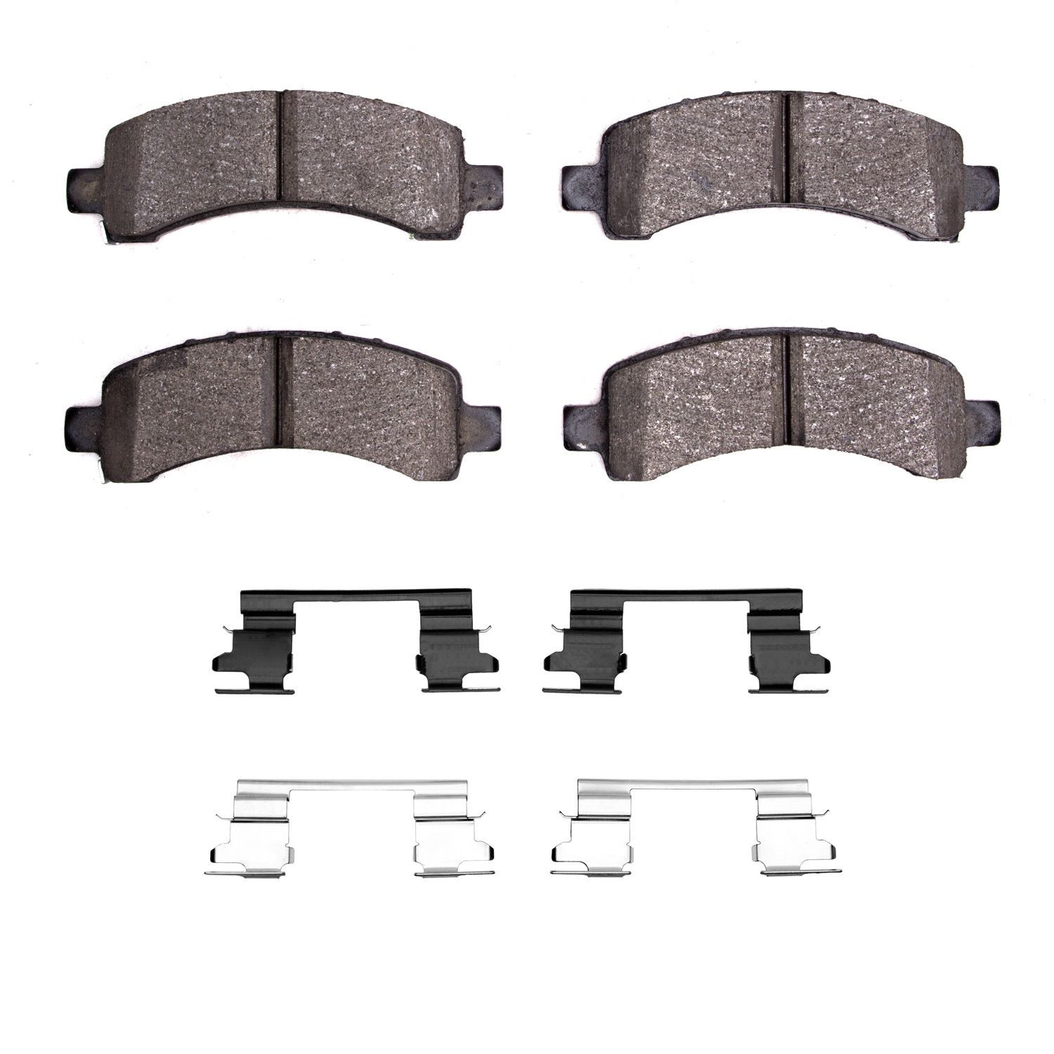 DFC HybriDynamic Brake Pads Hrdwr Kit Dynamic Friction Company 692-4000-0974-01