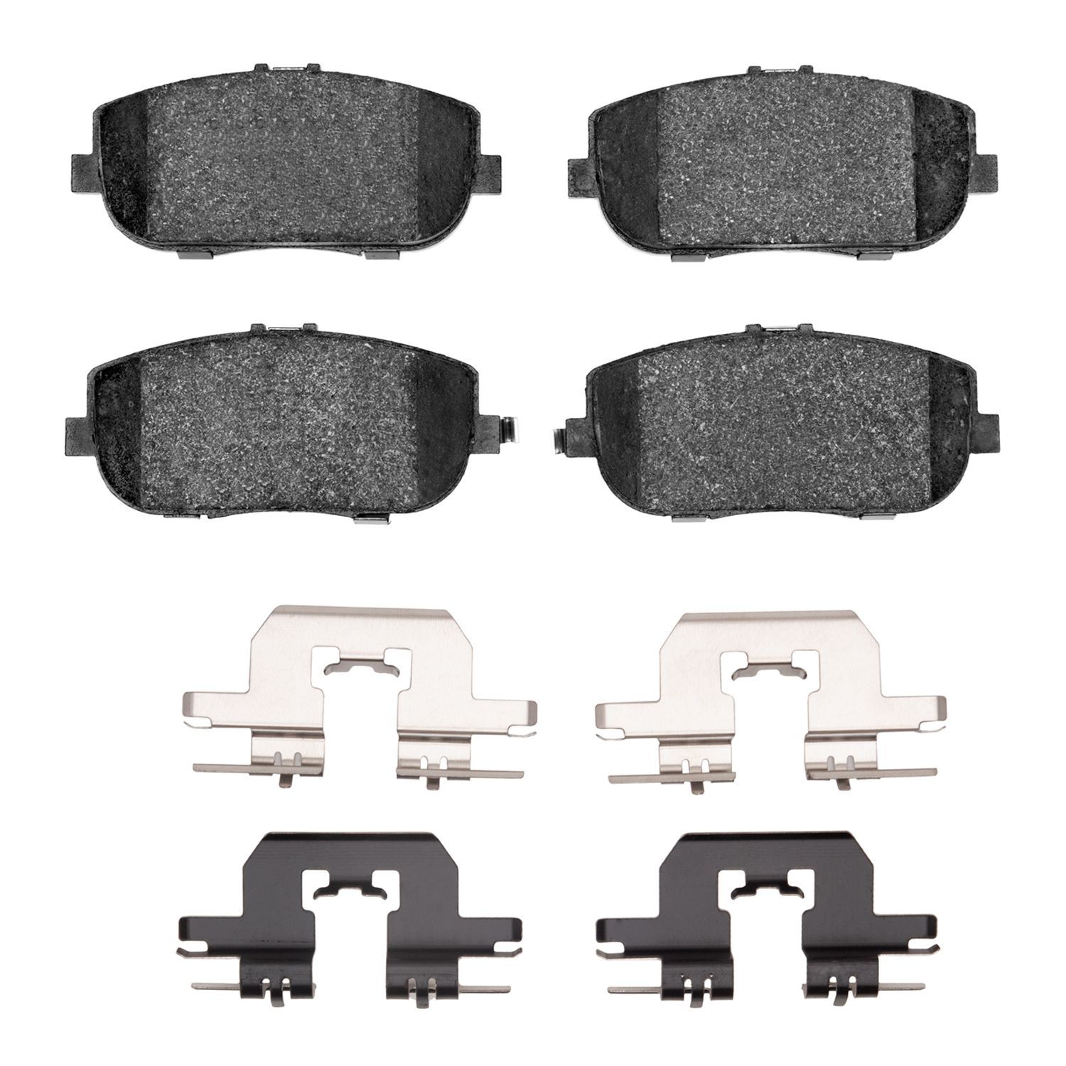 DFC HybriDynamic Brake Pads Hrdwr Kit Dynamic Friction Company 692-4000-1180-01