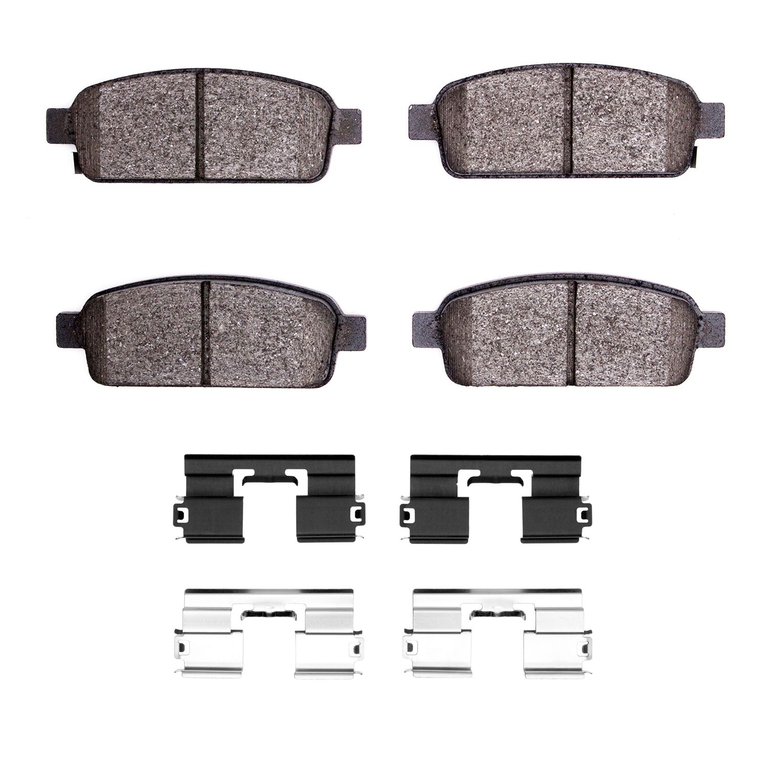 DFC HybriDynamic Brake Pads Hrdwr Kit Dynamic Friction Company 692-4000-1468-01
