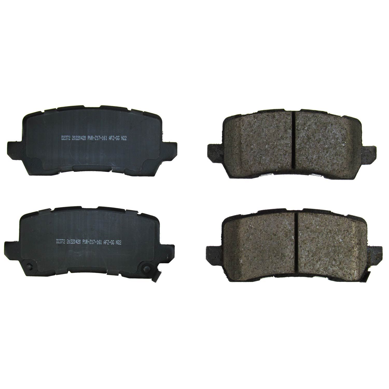 Z16 EVOLUTION CERAMIC BRAKE PADS Power Stop 218-16-2372