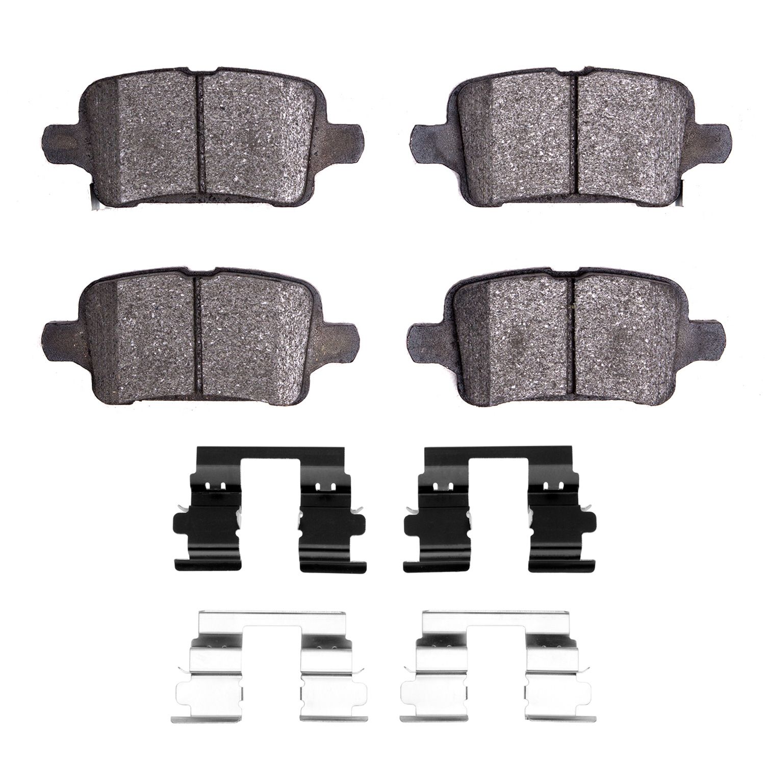 DFC HybriDynamic Brake Pads Hrdwr Kit Dynamic Friction Company 692-4000-1857-01