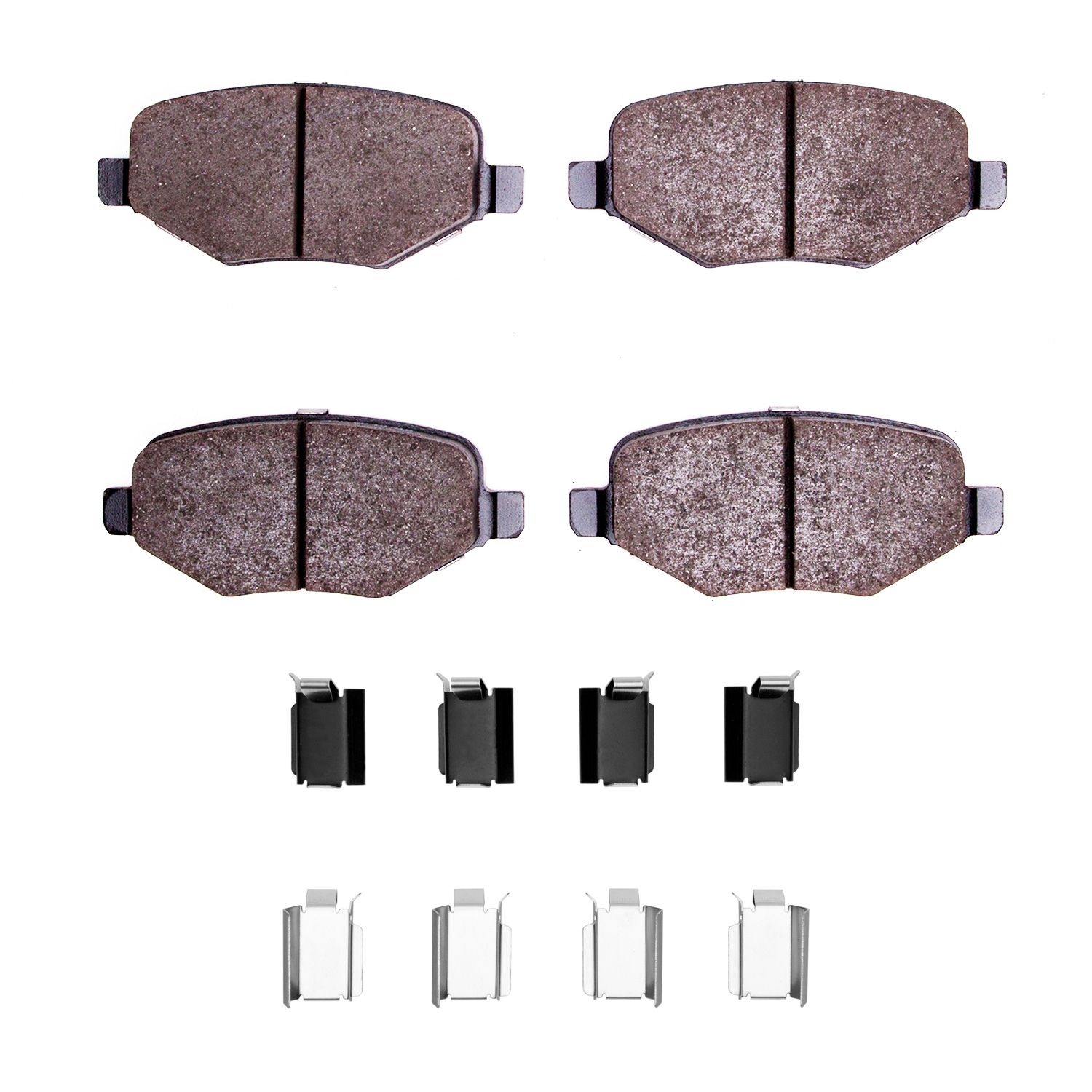 DFC HybriDynamic Brake Pads Hrdwr Kit Dynamic Friction Company 692-4000-1377-01