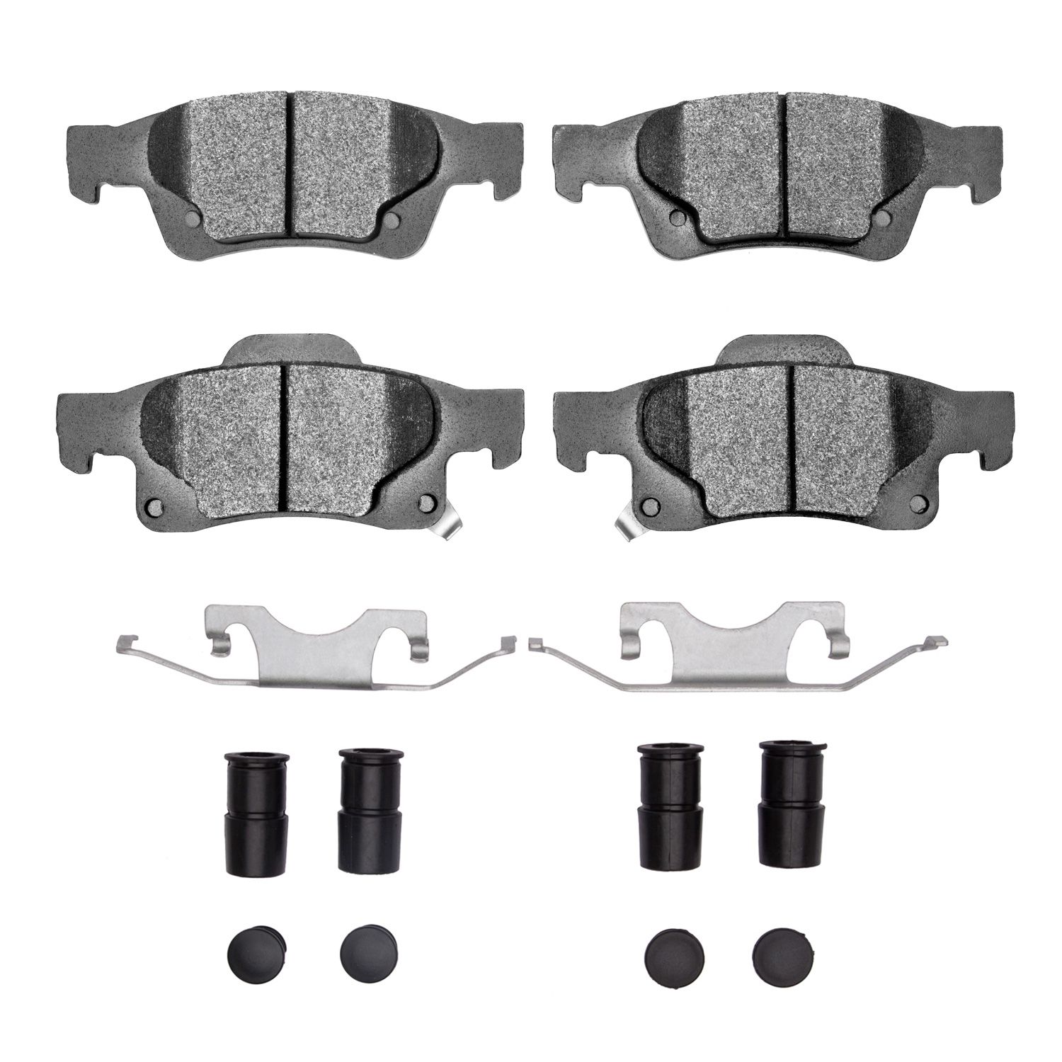 DFC HybriDynamic Brake Pads Hrdwr Kit Dynamic Friction Company 692-4000-1498-01