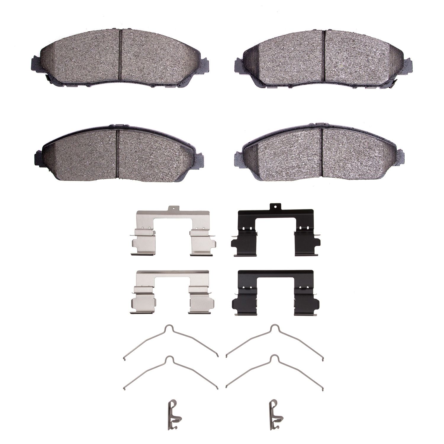 DFC HybriDynamic Brake Pads Hrdwr Kit Dynamic Friction Company 692-4000-1723-01