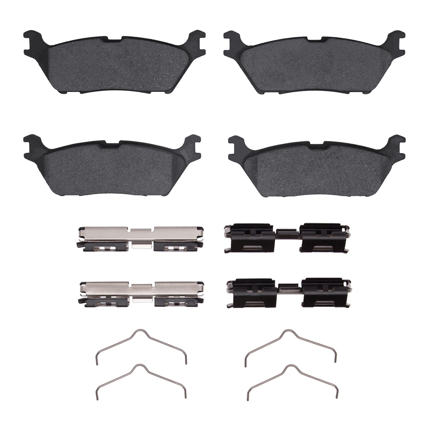 DFC HybriDynamic Brake Pads Hrdwr Kit Dynamic Friction Company 692-4000-2383-01