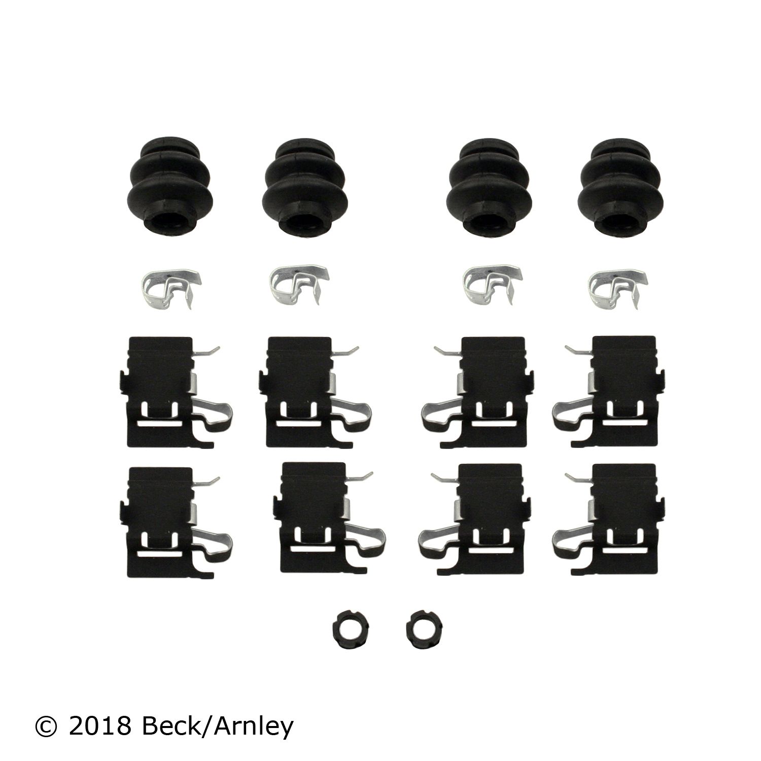 DISC BRAKE HRDWR KIT Beck/Arnley 517-084-1917
