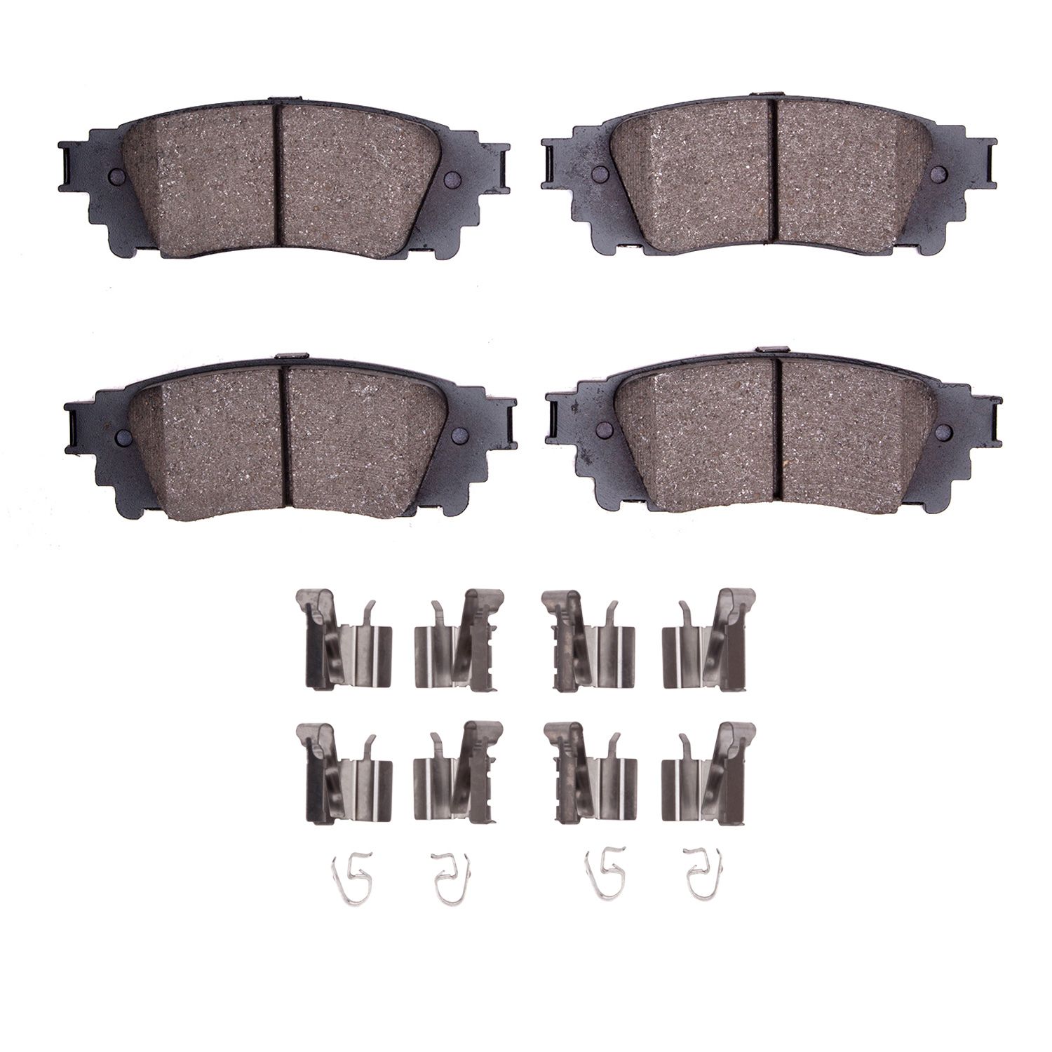 DFC HybriDynamic Brake Pads Hrdwr Kit Dynamic Friction Company 692-4000-1805-01