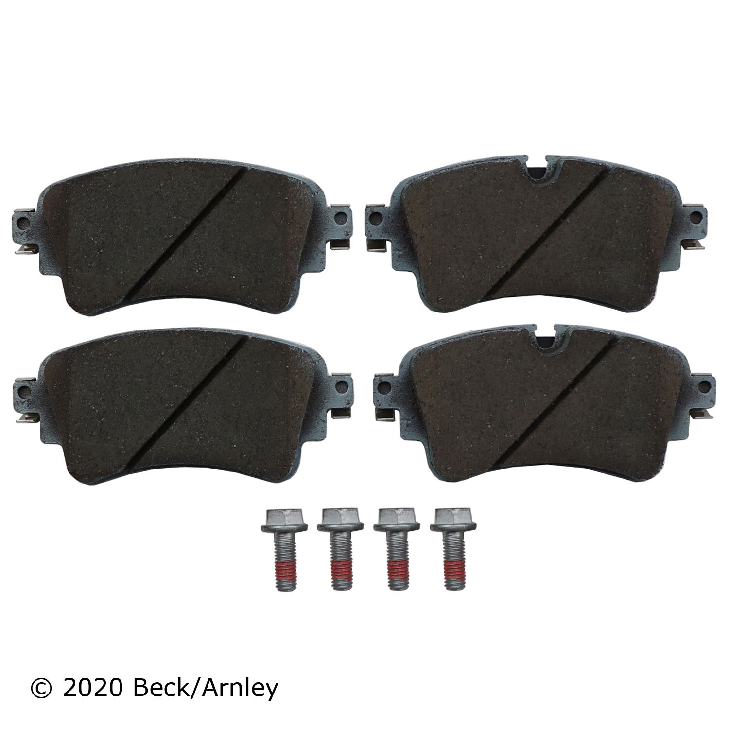 PREMIUM APPLICATION SPECIFIC MATERIAL PADS WITH HARDWARE Beck/Arnley 517-085-7104